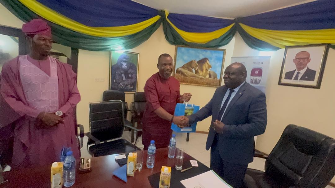 MEETING WITH THE RWANDAN HIGH COMMISSIONER